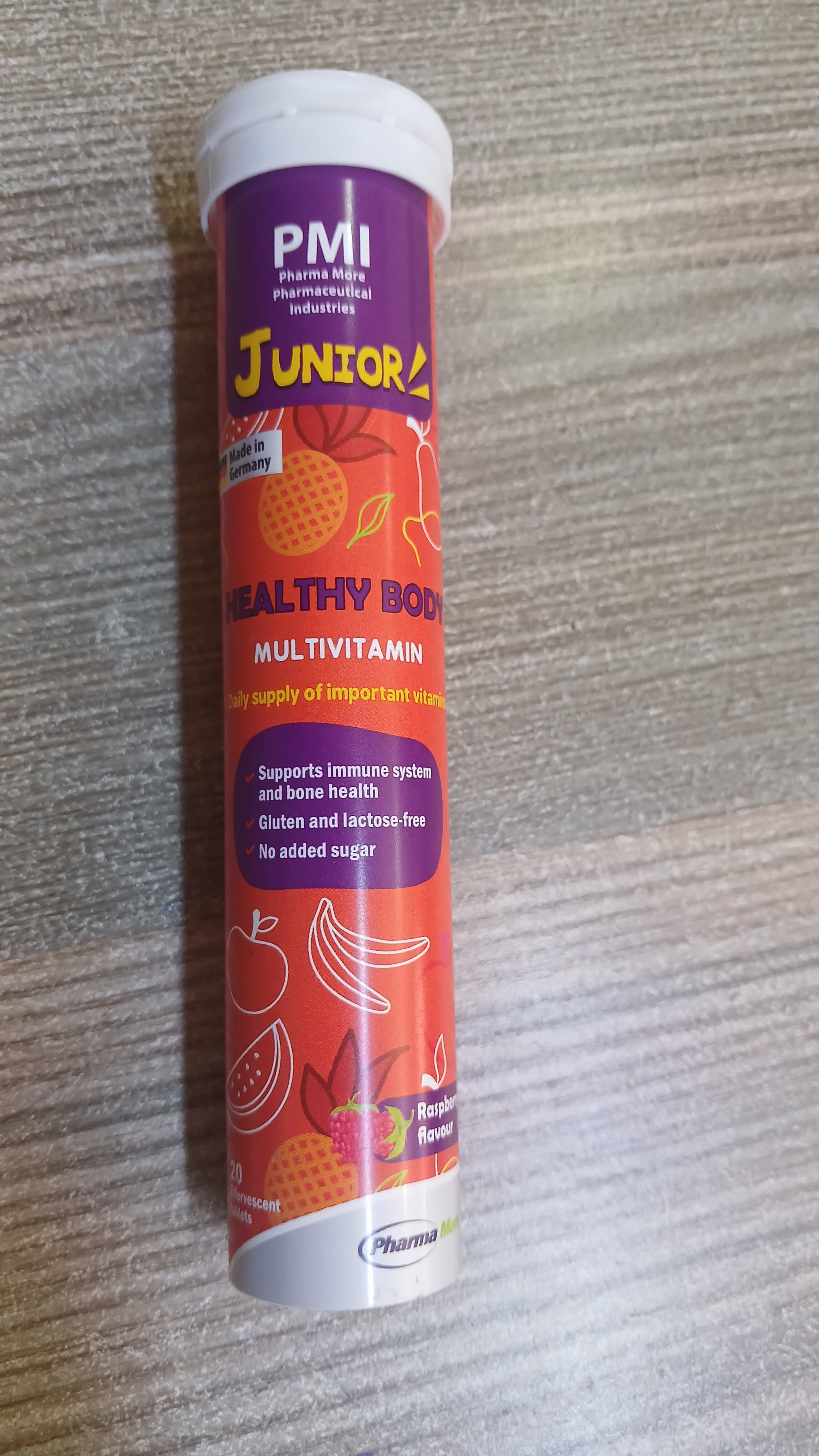 PMI JUNIOR HEALTH BODY MULTIVITAMIN EFFERVESCENT TABS 20*S